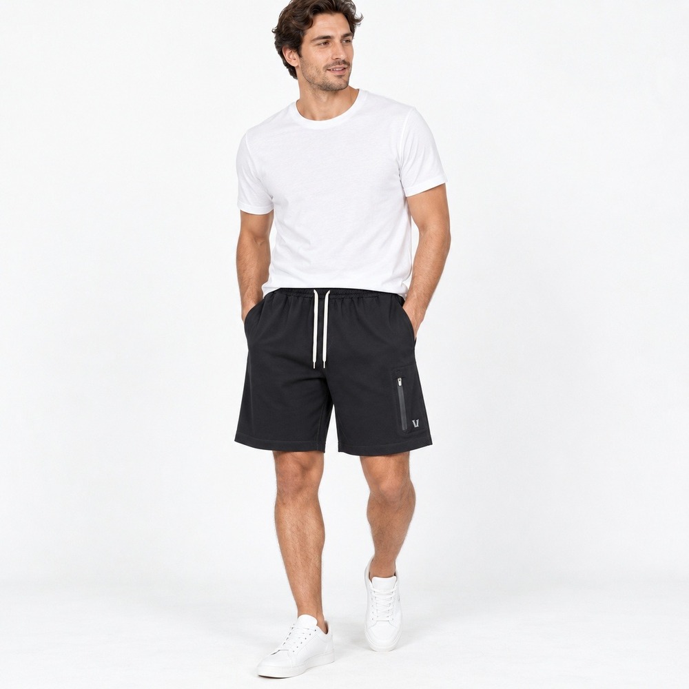 Vuori Sunday Performance Short 9" Mens XXL Black Athletic Training Performance